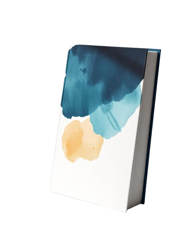 Novel book cover mockup